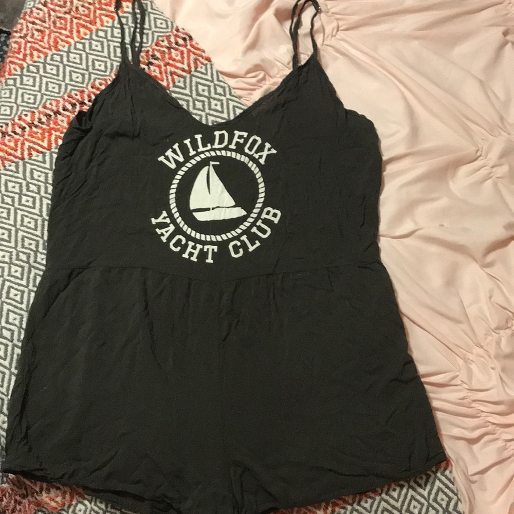 Wild fox romper